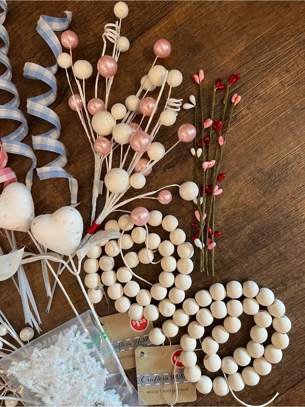 Assorted Holiday/Party DIY Decorative Picks & More - White, Pink, Purple & Blue